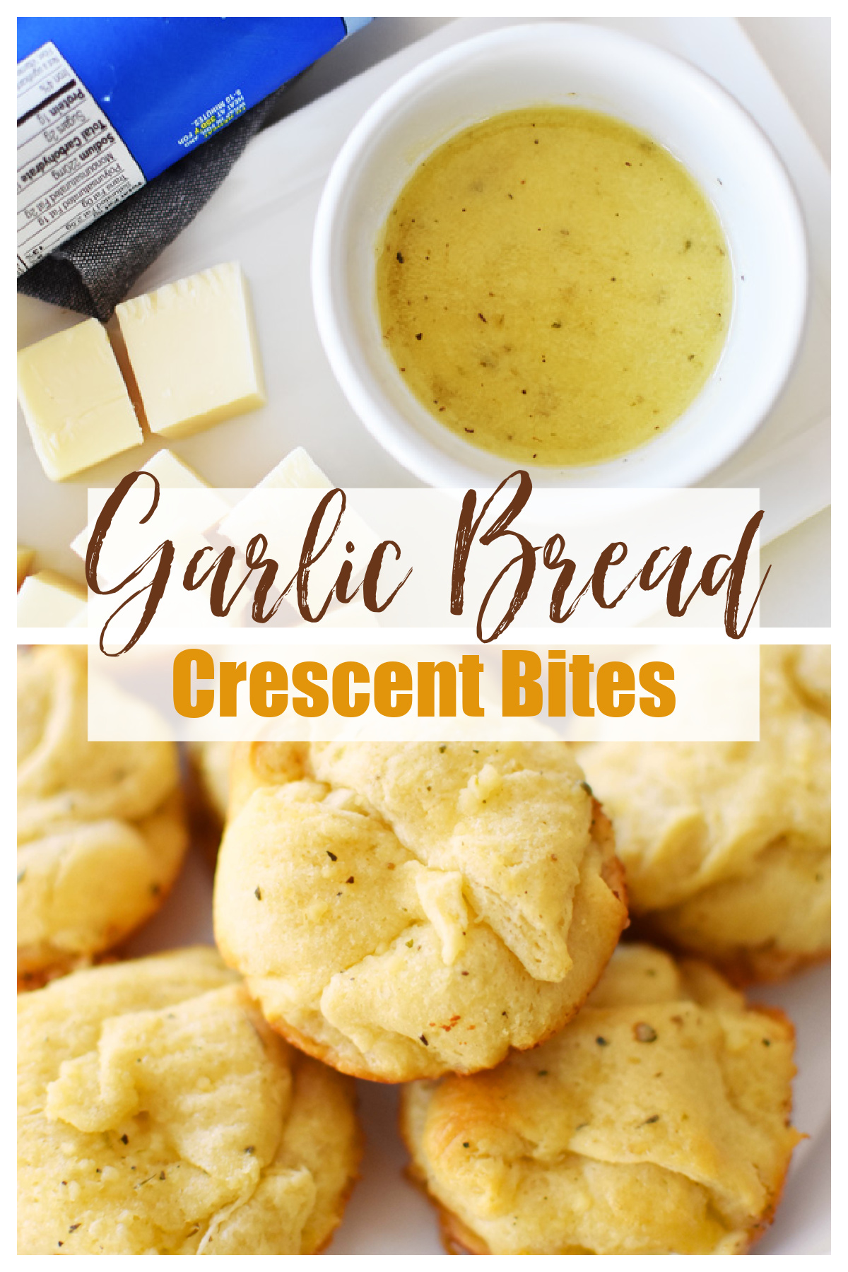 Easiest Cheese Stuffed Garlic Bread Bites Muffin Tin Recipes