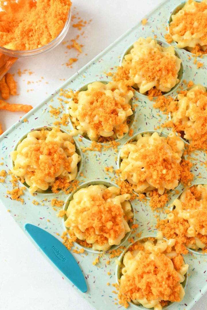 Cheetos Mac and Cheese Muffin Cups Muffin Tin Recipes